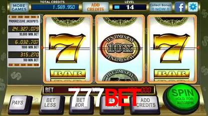 Tabela RTP dos jogos de cassino da 777bet